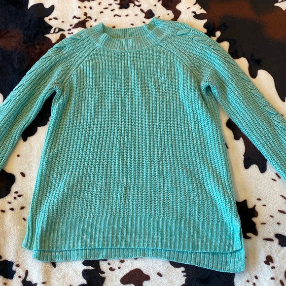 2/$10 Teal Sweater - Picture 1 of 4